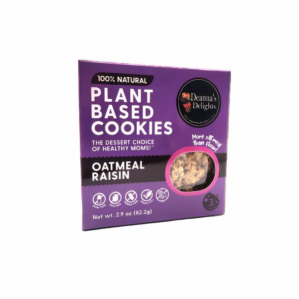 12-PACK OF Cookies, Oatmeal Raisin Deanna's Delights
