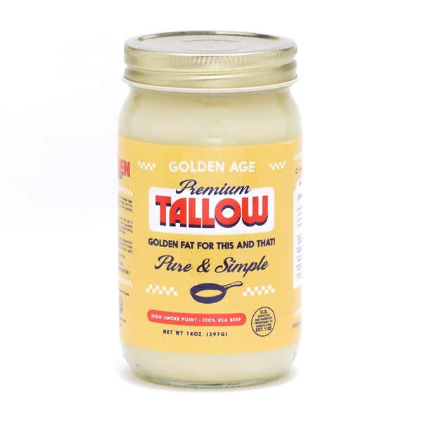 6-PACK OF 6ct Golden Age Fats Pure & Simple Beef Tallow - 14 oz