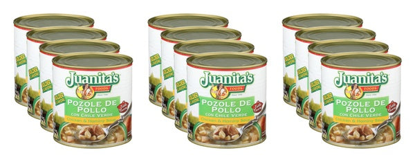 12-PACK OF SOUP CHICKEN POZOLE DE POLLO