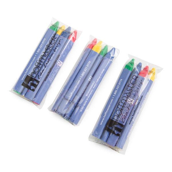4CT-PACK OF CRAYON ASST TRIANG 3.54CLR