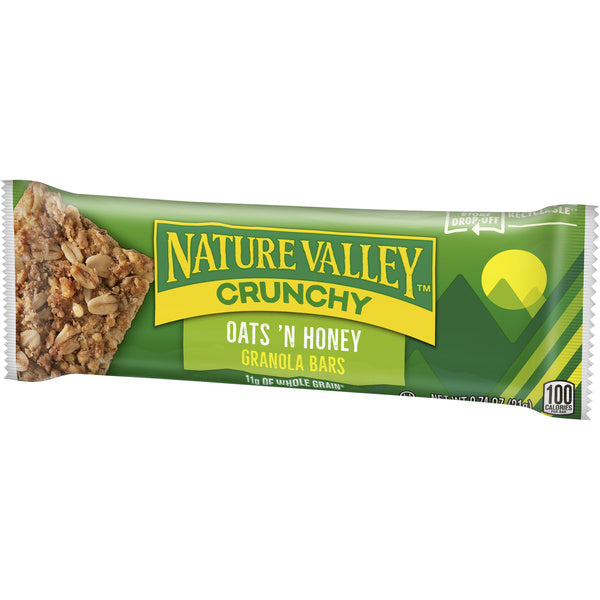 4-PACK OF SNACK BAR GRANOLA OATS N HNY