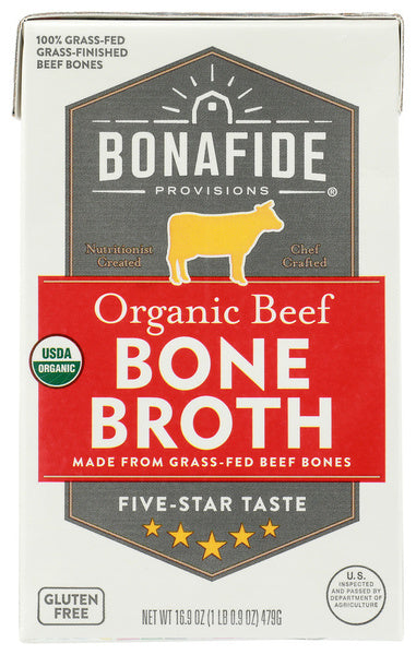 6-PACK OF Broth Beef Bonafide 16.9 fo