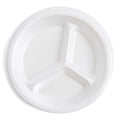 4-PACK OF PLATE FOAM LAM WHT 3C 9"