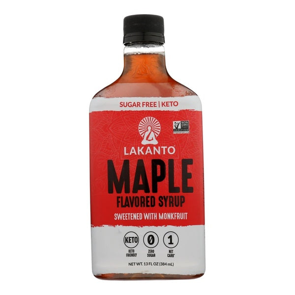 8-PACK OF Syrup Maple Lakanto 13 oz