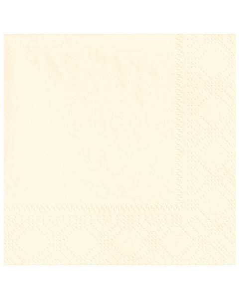 4-PACK OF NAPKIN BEV 9.5X9.5 2PLY ECRU 1