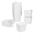 450-PACK OF Box Food Karat 450 ct 16 oz Paper Take-Out Boxes, White