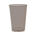 10-PACK OF Cup Plastic 12 oz. Black Disposable