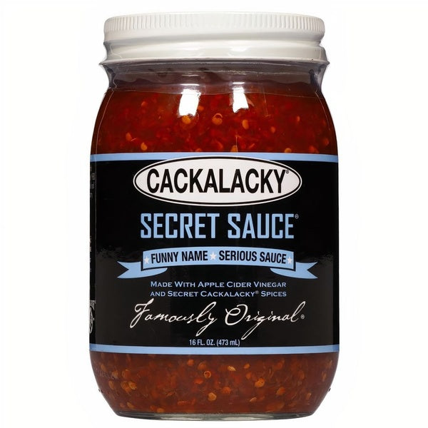 12-PACK OF Sauce, Cackalacky Secret Sauce Jar, Cackalacky