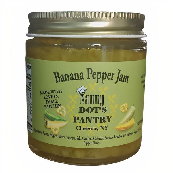 24-PACK OF Jam, Banana Pepper Jam, Dots Pantry