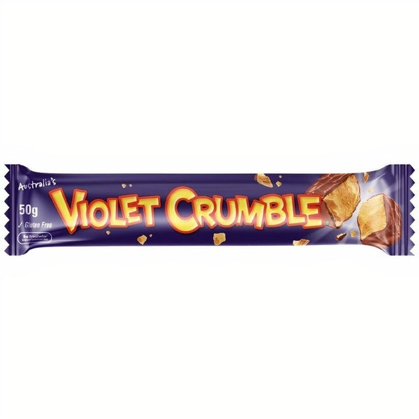 20-PACK OF Candy Chocolate VIOLET CRUMBLE MILK CHOC KING BAR, LBB Imports