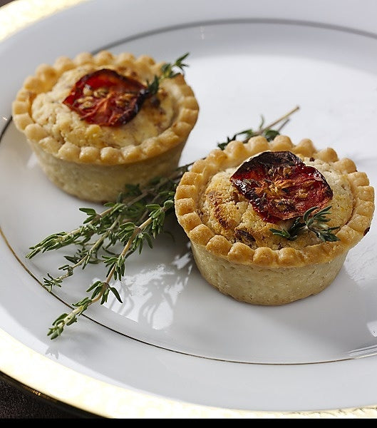 1 OZ-PACK OF APTZR BACON & CHEVRE TART