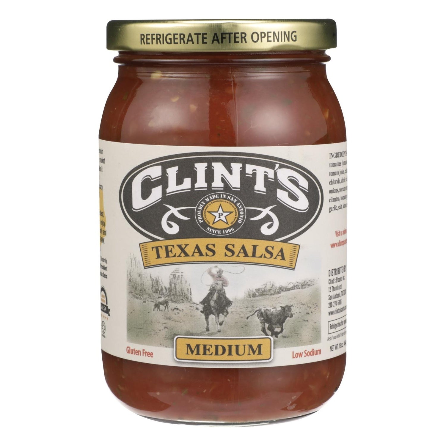 6-PACK OF SALSA MEDIUM TEXAS
