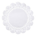 1-PACK OF DOILY LACE 10IN RND WHT CAMBR