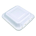 200-PACK OF SCT 18935WPF ChampWare Molded-Fiber Clamshell Containers, 9 x 9 x 3, White, 100/Sleeve, 2 Sleeves/Carton