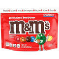 8-PACK OF Peanut Butter Stand Up Pouch M&M, 8 - 9 Oz