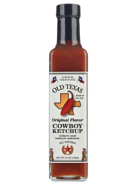 12-PACK OF Ketchup Cowboy Old Texas, Food Imagineering