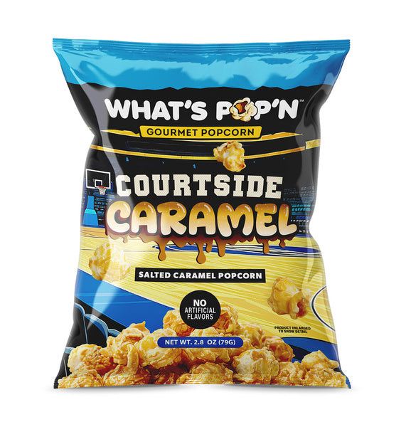 12-PACK OF Courtside Caramel - Salted Caramel Popcorn