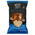 12-PACK OF Chip Crisp Sea Salt and Hummus, Wicked Crisps