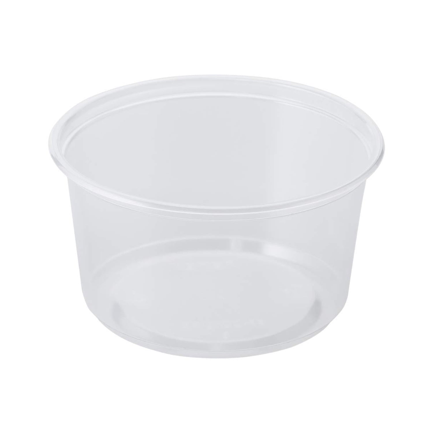 500-PACK OF Container Plastic Karat [500 Pack - 12oz] Deli Containers, Recyclable PP Food Containers, Plastic Deli Cups