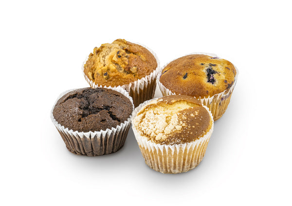 24- PACK OF MUFFIN ASST BL/BN/CHC/CHS I/W