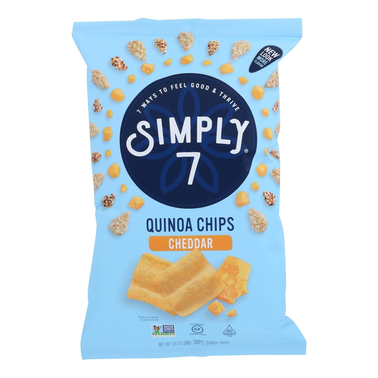8-PACK OF SNACK QUINOA CHEDDAR
