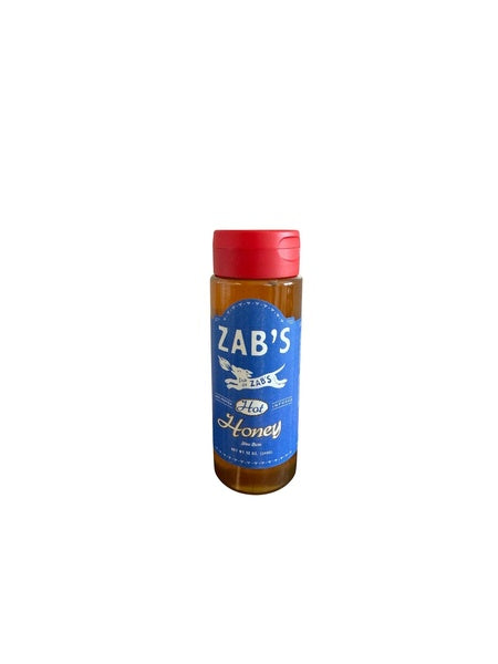 6-PACK OF Sauce Honey Zab's Datil Pepper Hot Honey 12 oz bottle 6 pack