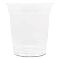 1000-PACK OF Cup Plastic Karat C-KC8 Clear 8 oz. PET Plastic Cups - 1000 Count for Bubble Tea, Coffee Shops, and Restaurants