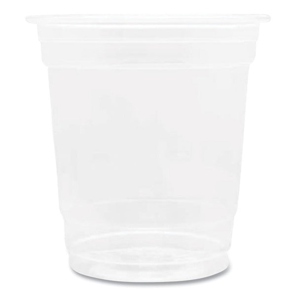 1000-PACK OF Cup Plastic Karat C-KC8 Clear 8 oz. PET Plastic Cups - 1000 Count for Bubble Tea, Coffee Shops, and Restaurants