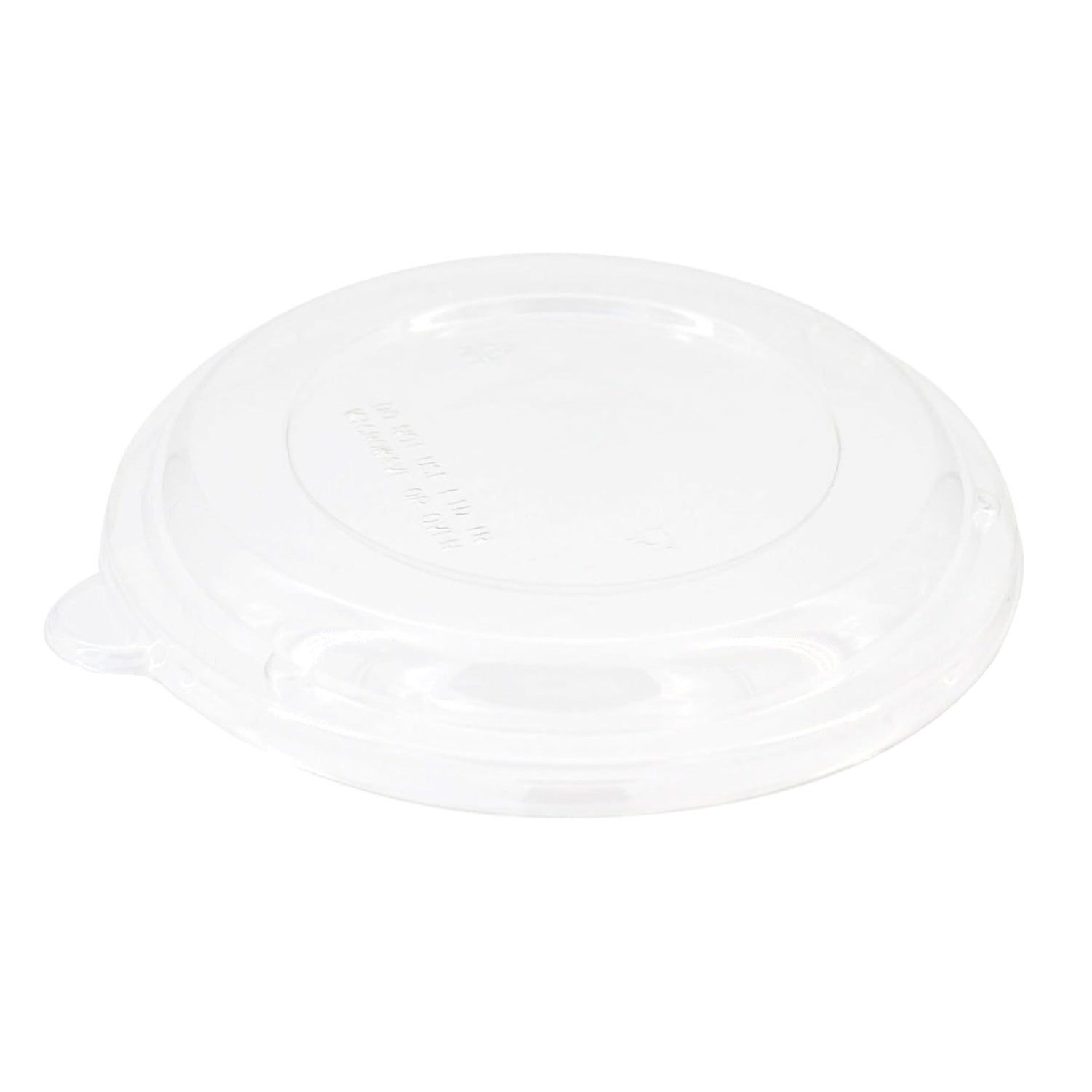 400-PACK OF LID CLEAR FOR 12 OZ CLASSIC BOWL DISPOSABLE
