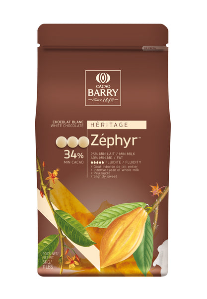 1- PACK OF CHOCOLATE WHITE PIST ZEPHYR 34