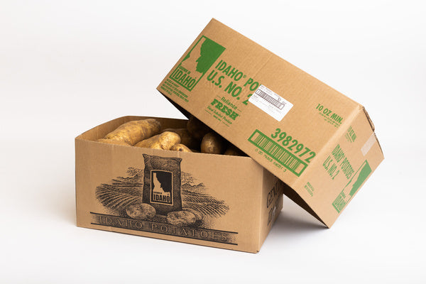 50 LB-PACK OF POTATO IDAHO #2 10 OZ. MIN CTN