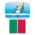 1-PACK OF PLACEMAT NAP COMBO SKAT SNOWM