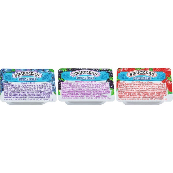 200-PACK OF JAM ASST SUG FREE 120G40S40BB