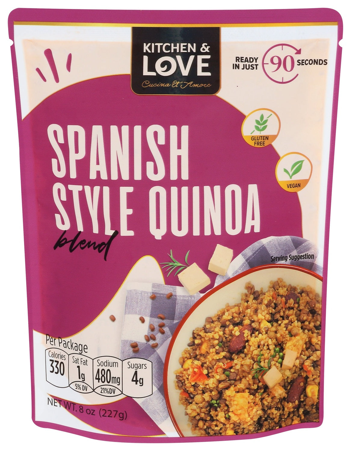 6-PACK OF GRAIN BLEND SPANISH STYLE QUINOA BLEND