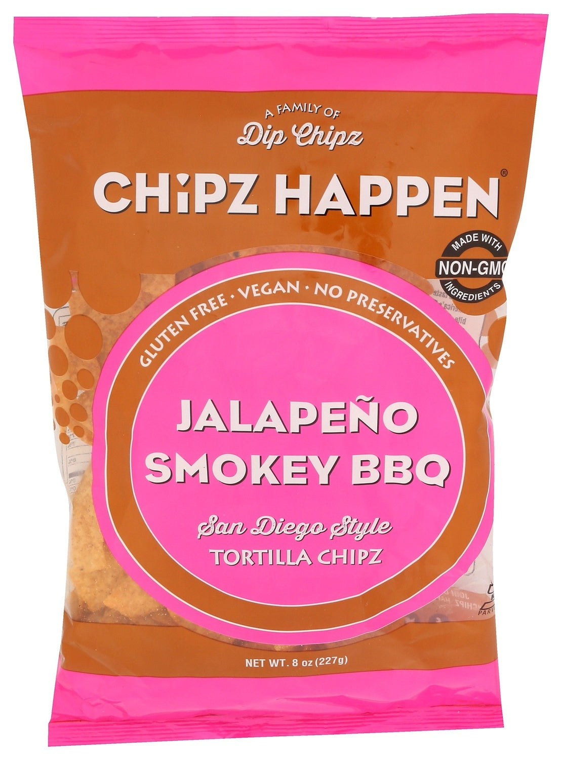 12-PACK OF SNACK CHIP TORTILLA, JALAPENO SMOKEY BBQ