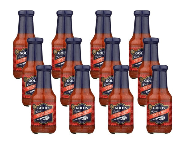 12-PACK OF Sauce Cocktail Golds 11 oz