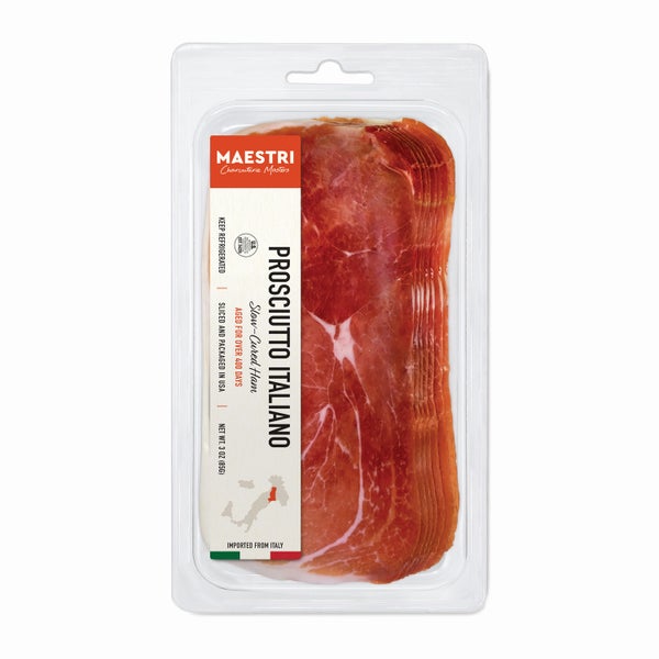 3 OZ-PACK OF PORK SLICED PROSCIUTTO