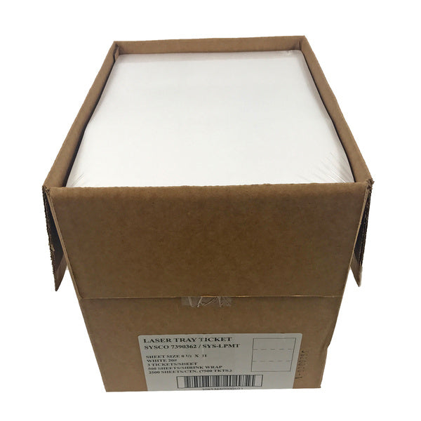 2500CT-PACK OF FORM TRAY CARD LASER STC