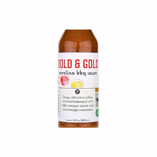 6-PACK OF Sauce BBQ Bold and Gold Carolina, Pemberton's