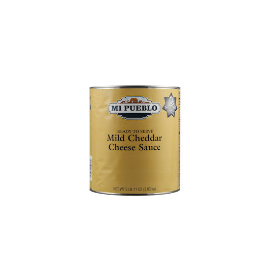 6-PACK OF Mild Cheese Sauce Mi Pueblo (Bay Valley), 6 - 7 Lb