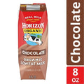18-PACK OF Reduced Fat Single Serve Chocolate Milk Horizon Organic, 18 - 8 FO