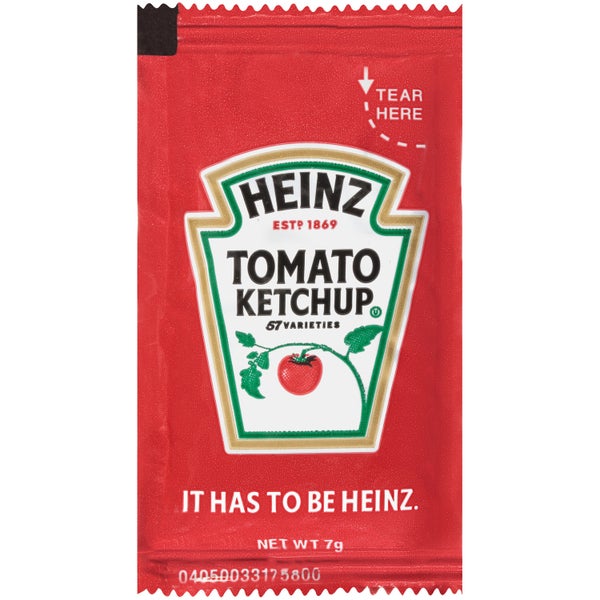 1000-PACK OF KETCHUP PACKET FCY