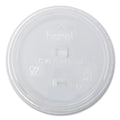 1000-PACK OF Lid Plastic Karat C-KC626TS-SH Clear Strawless PET Lids for 12 oz to 24 oz Cold Cups - 1000 Count Carton