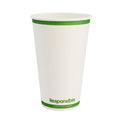 1000-PACK OF CUP HOT COMPOSTABLE PAPER 20 OZ DISPOSABLE