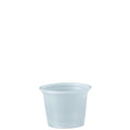 2500-PACK OF CUP PLASTIC POLYSTYRENE PORTION