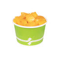 1000-PACK OF Container Takeout Karat 1,000 ct 8 oz Paper Food Containers | 95 mm | Green