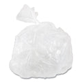 500-PACK OF Liner Trash Inteplast Group 30 Gallon High-Density Clear Can Liners - 25 Bags/Roll, 20 Rolls/Carton