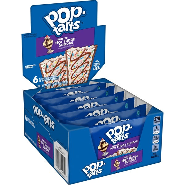72-PACK OF POP TART HOT FUDGE SUNDAE