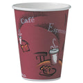 300-PACK OF Cup Paper SOLO OF12BI-0041 12 oz. Paper Bistro Design Hot Drink Cups - 300 Count for Coffee, Tea, and Hot Chocolate