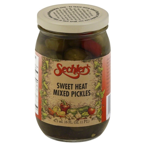 6-PACK OF PICKLE MIX SWEET HEAT 16 OUNCE - CASE OF 6